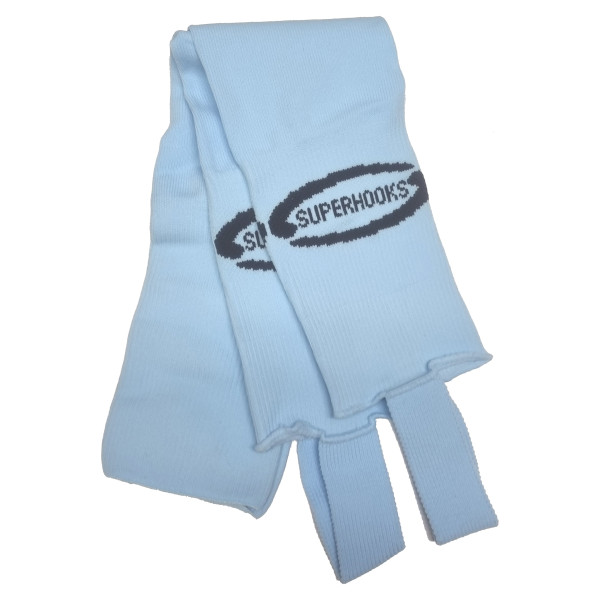 Stutzen hellblau-navy