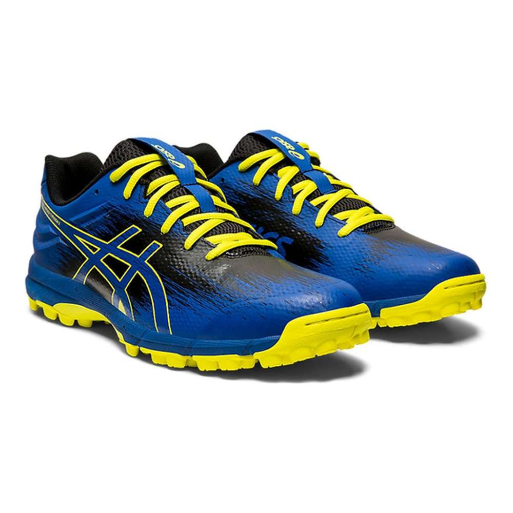 ASICS GEL Hockey Typhoon 3 2020 blue Erwachsene Feld SCHUHE SUPERHOOKS HockeyShop